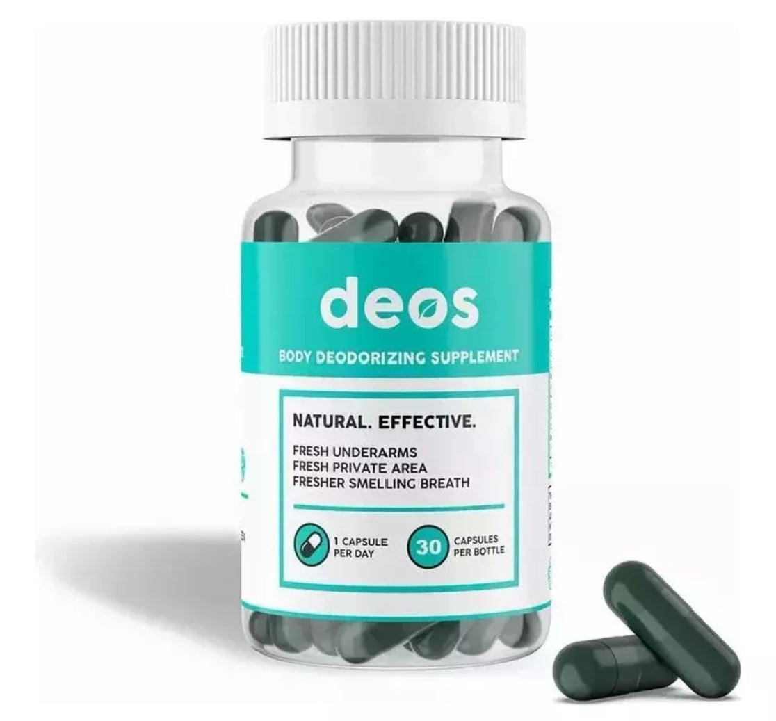Deos - desodorante natural sin aluminio con cristal de alumbre para protección 24 horas