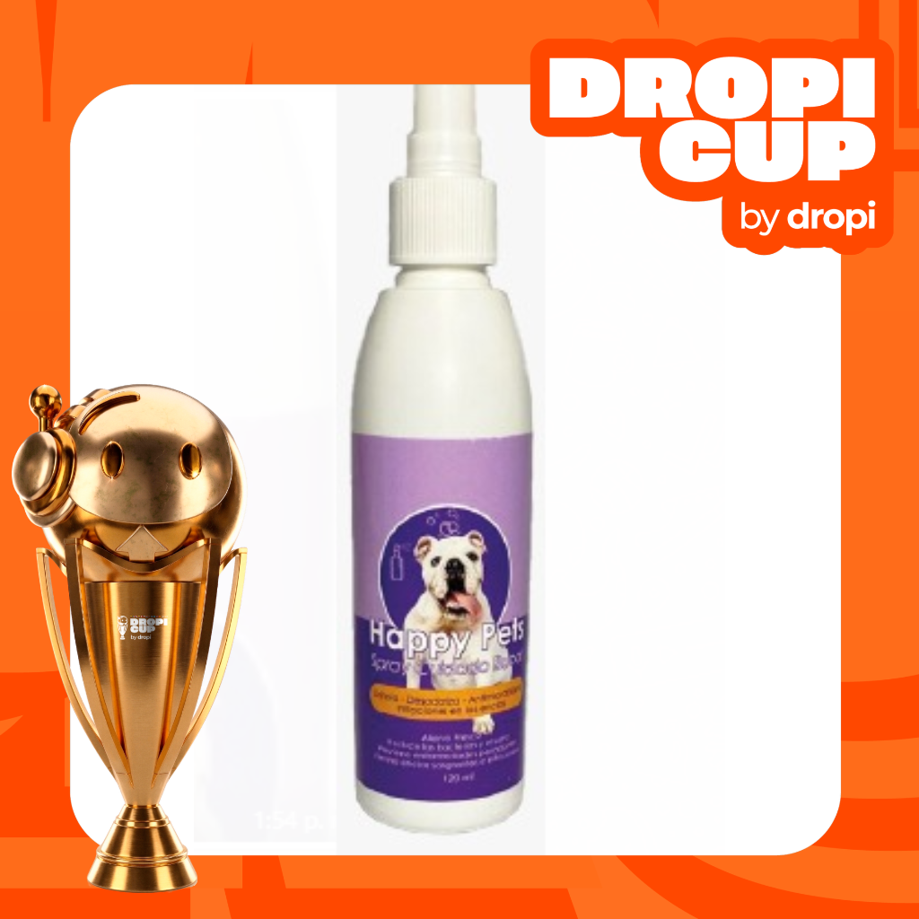 Happy Pets - enjuague bucal antisarro para perros y gatos sin necesidad de cepillado