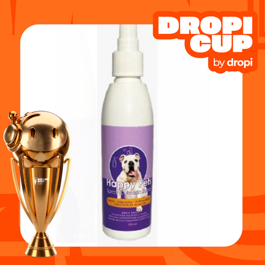 Happy Pets - enjuague bucal antisarro para perros y gatos sin necesidad de cepillado