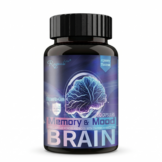 Memory Mood Brain — Cápsulas con Bacopa y DMAE para Memoria, Foco y Bienestar